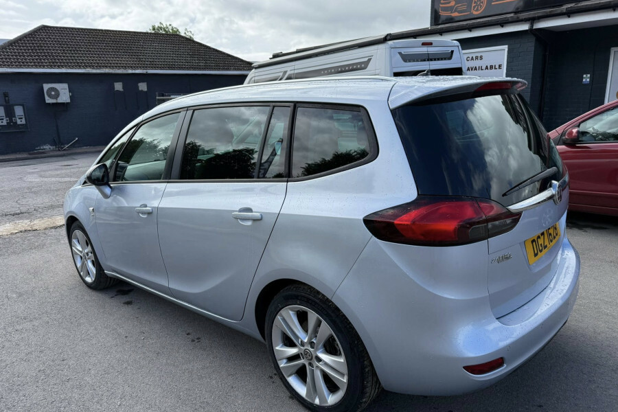 Vauxhall Zafira Tourer Mpv Silver #3