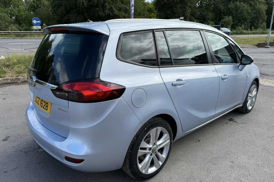 Vauxhall Zafira Tourer Mpv Silver #5