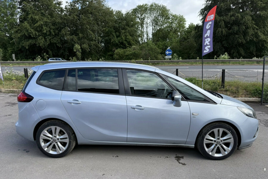 Vauxhall Zafira Tourer Mpv Silver #6