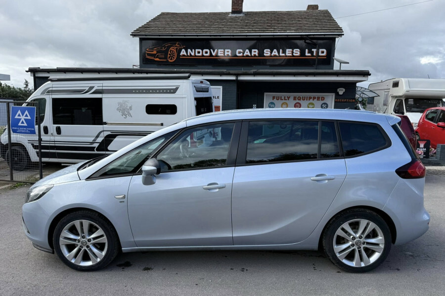 Vauxhall Zafira Tourer Mpv Silver #2