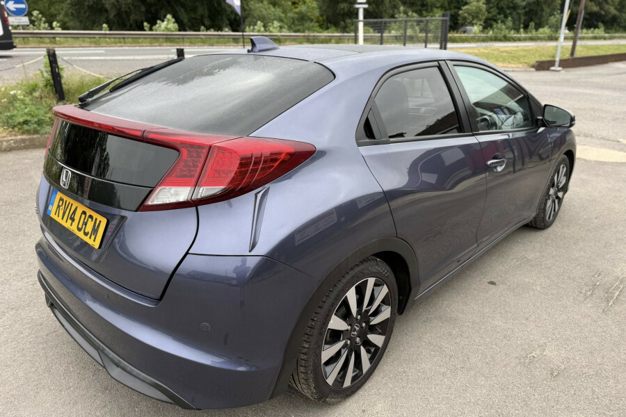 Honda Civic Hatchback Blue #5