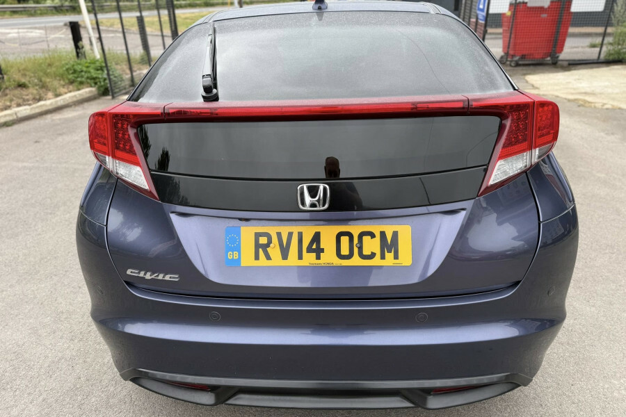 Honda Civic Hatchback Blue #4