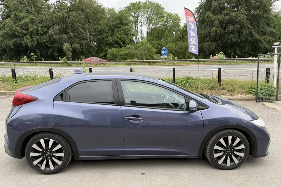 Honda Civic Hatchback Blue #6