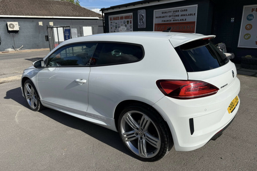 Volkswagen Scirocco Coupe White #3