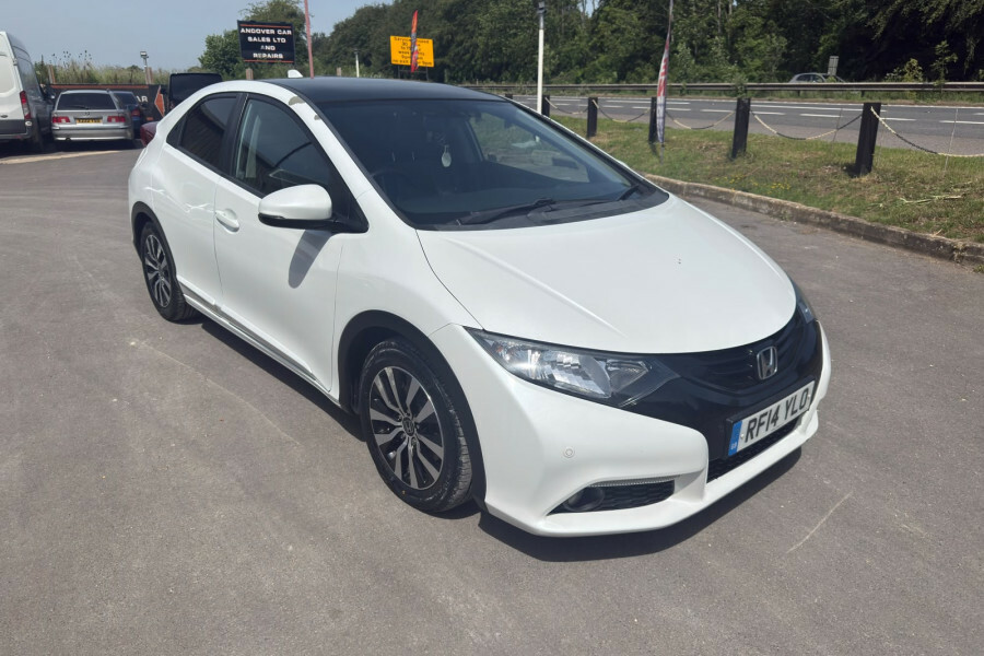 Honda Civic I-dtec Sr White #5
