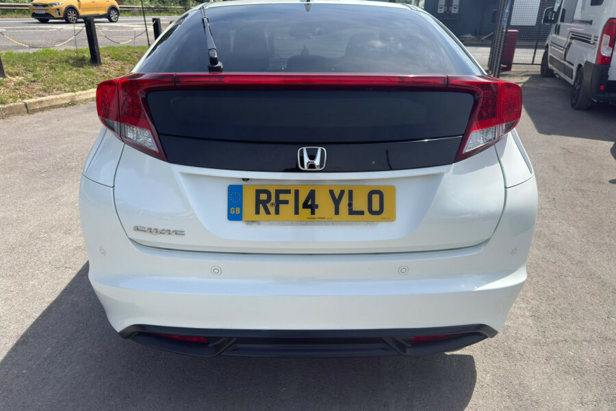 Honda Civic I-dtec Sr White #2