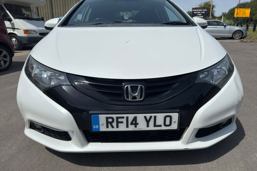 Honda Civic I-dtec Sr White #6