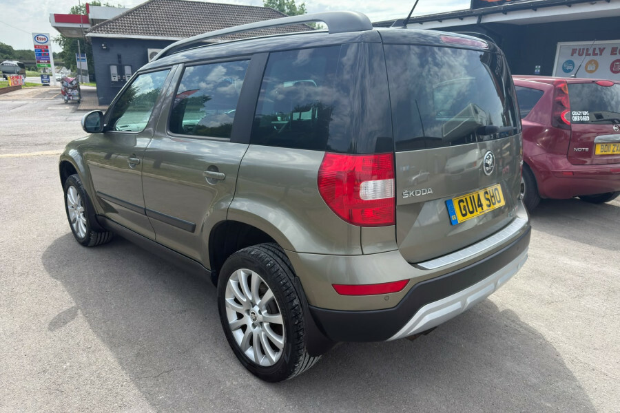 Skoda Yeti Suv Green #3