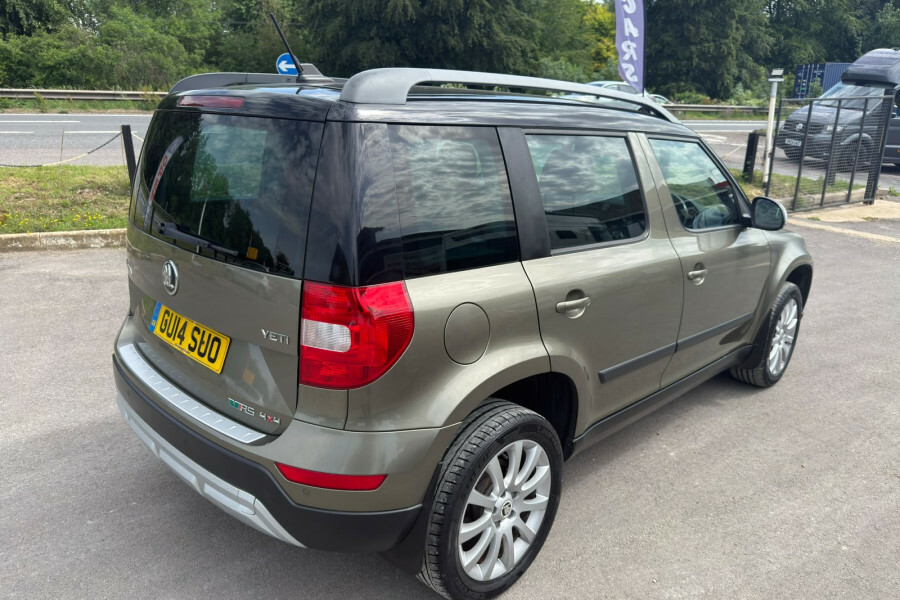 Skoda Yeti Suv Green #5