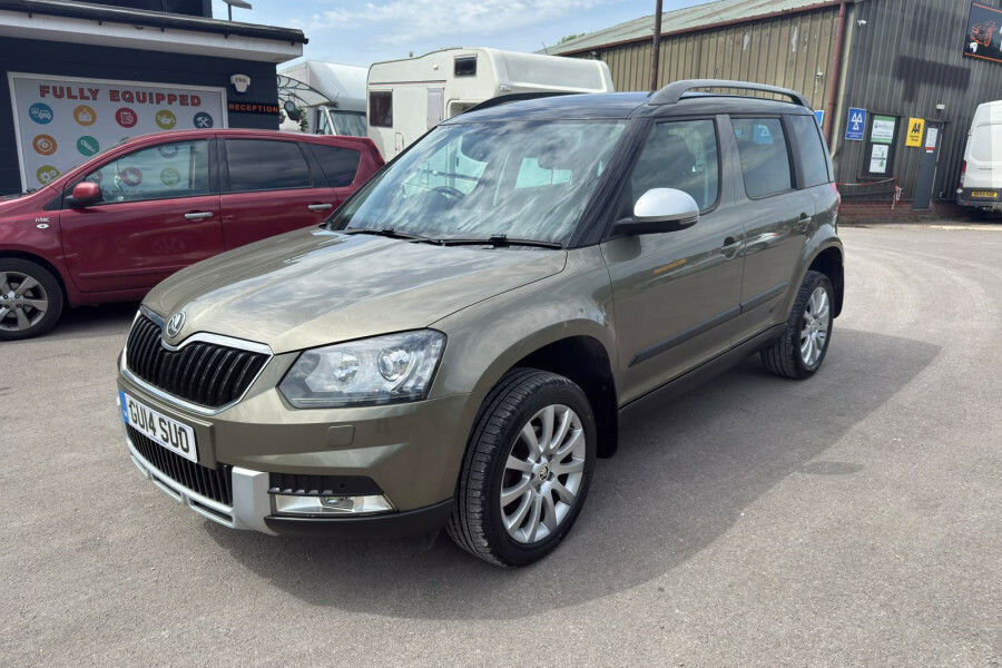 Skoda Yeti Suv Green