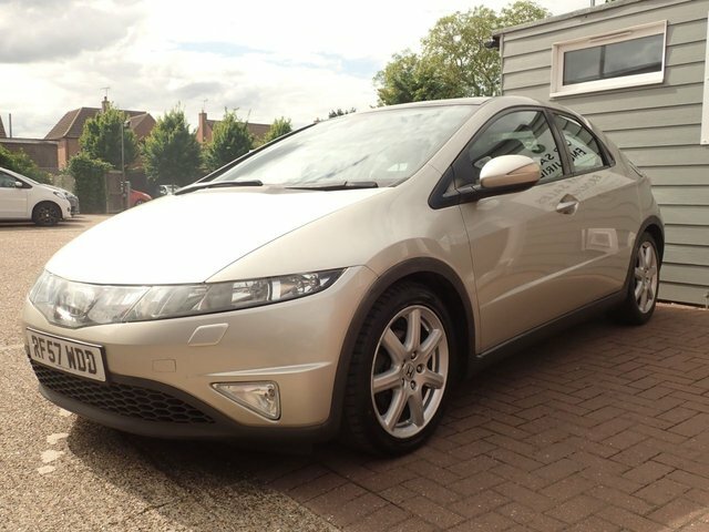 Honda Civic 2.2 I-ctdi Ex Hatchback Silver #3