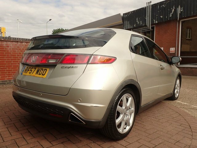 Honda Civic 2.2 I-ctdi Ex Hatchback Silver #6