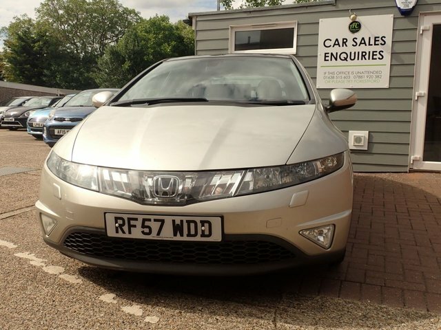 Honda Civic 2.2 I-ctdi Ex Hatchback Silver #2