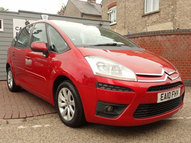 Citroen C4 Picasso 1.6 Hdi Vtr Mpv Red