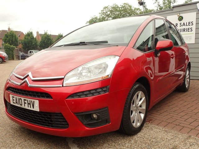 Citroen C4 Picasso 1.6 Hdi Vtr Mpv Red #3
