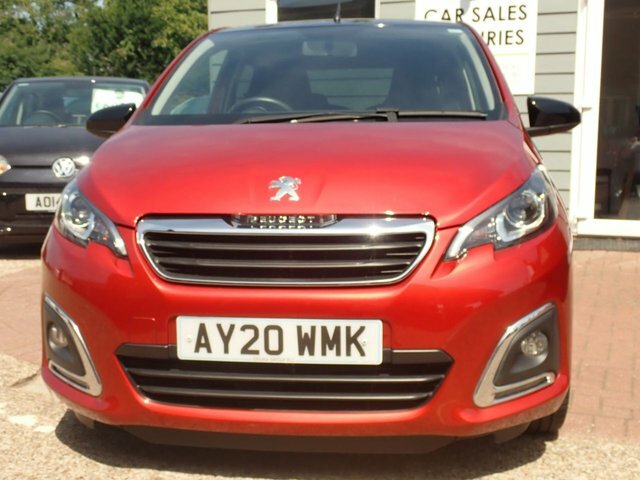 Peugeot 108 1.0 Allure Hatchback Red #2