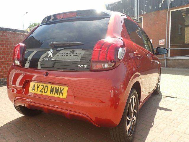 Peugeot 108 1.0 Allure Hatchback Red #4
