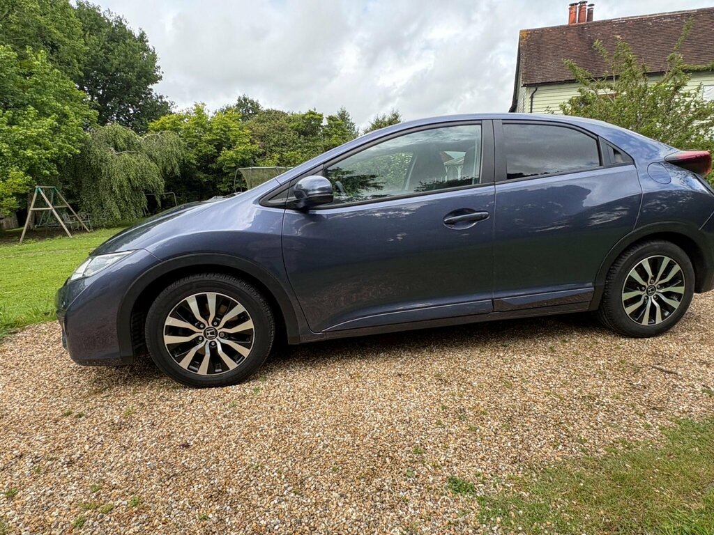 Honda Civic 1.6 I-dtec Sr Euro 5 Ss Blue #6