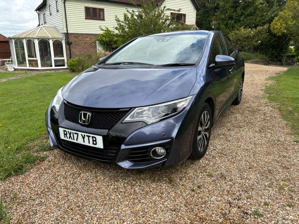 Honda Civic 1.6 I-dtec Sr Euro 5 Ss Blue #2