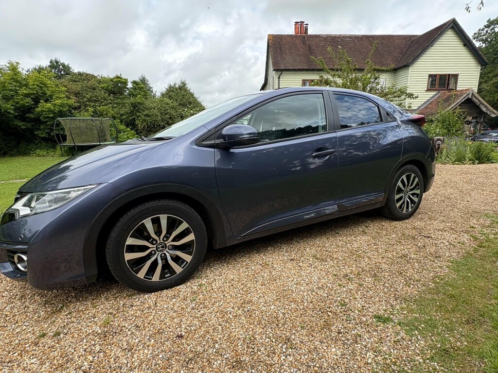Honda Civic 1.6 I-dtec Sr Euro 5 Ss Blue #5