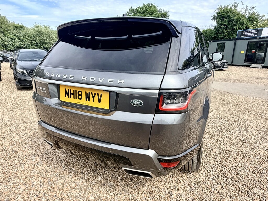 Land Rover Range Rover Sport Suv 3.0 Sd V6 Hse 4Wd Euro 6 2018 MH18WYV Grey #3