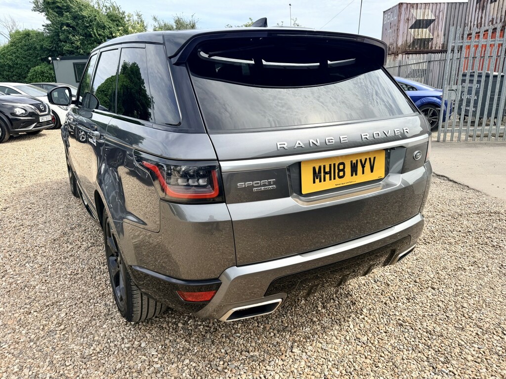 Land Rover Range Rover Sport Suv 3.0 Sd V6 Hse 4Wd Euro 6 2018 MH18WYV Grey #5