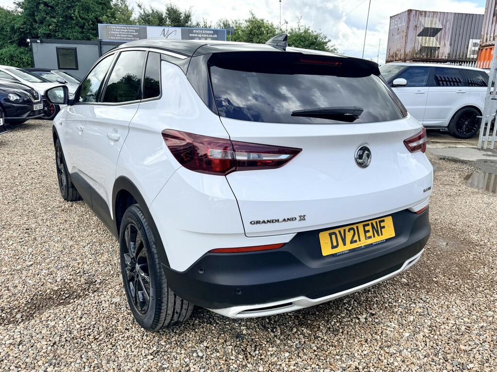 Vauxhall Grandland X Suv 1.2 Turbo Sri Nav Euro 6 2021 White #5