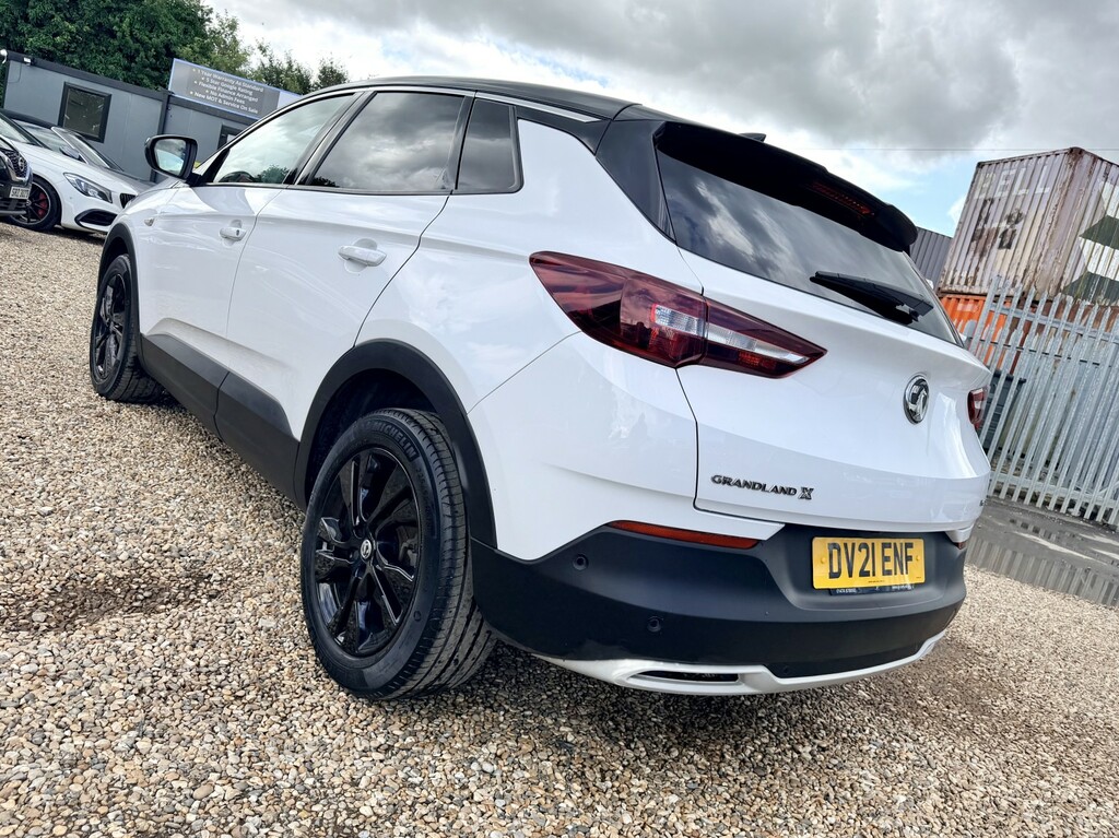 Vauxhall Grandland X Suv 1.2 Turbo Sri Nav Euro 6 2021 White #6