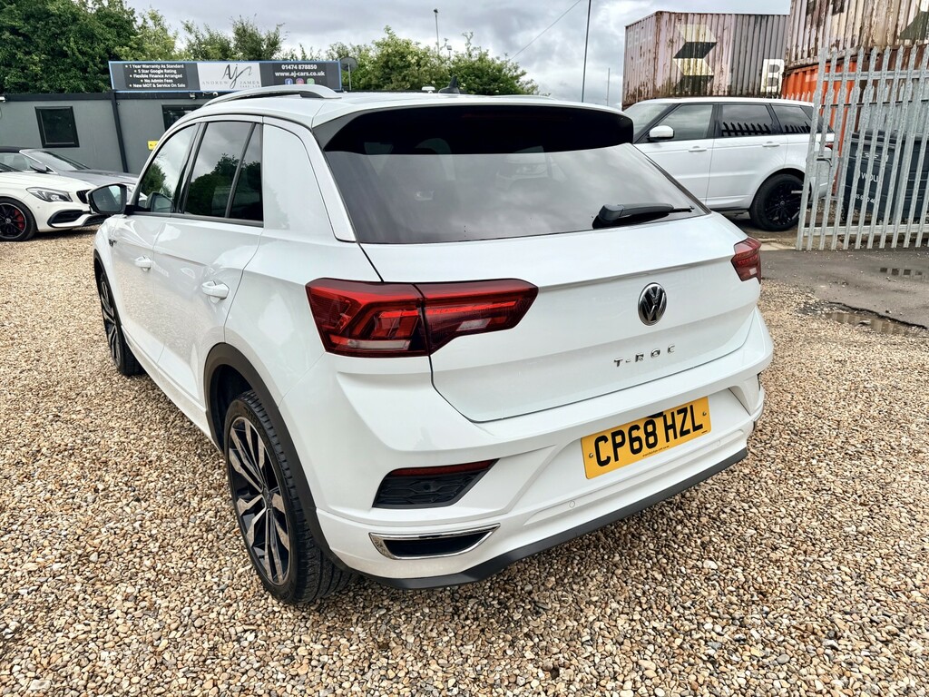 Volkswagen T-Roc 1.5 Tsi Evo R-line Euro 6 White #5