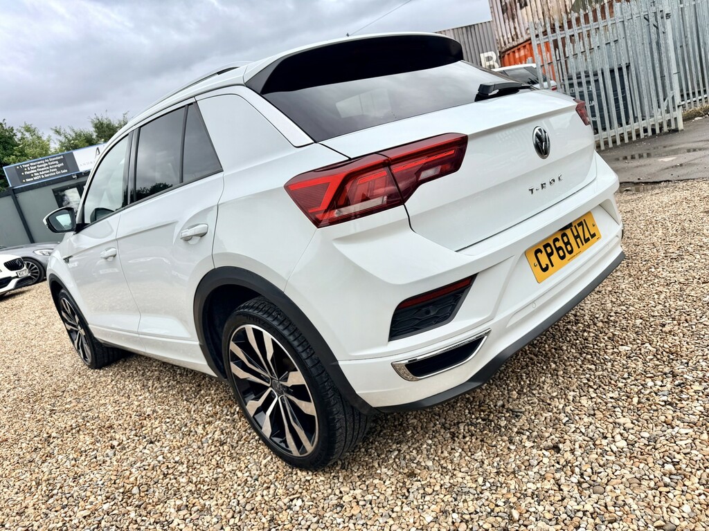 Volkswagen T-Roc 1.5 Tsi Evo R-line Euro 6 White #6