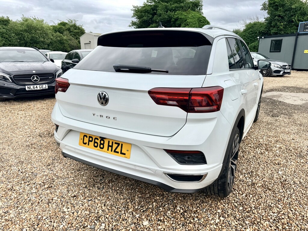 Volkswagen T-Roc 1.5 Tsi Evo R-line Euro 6 White #3