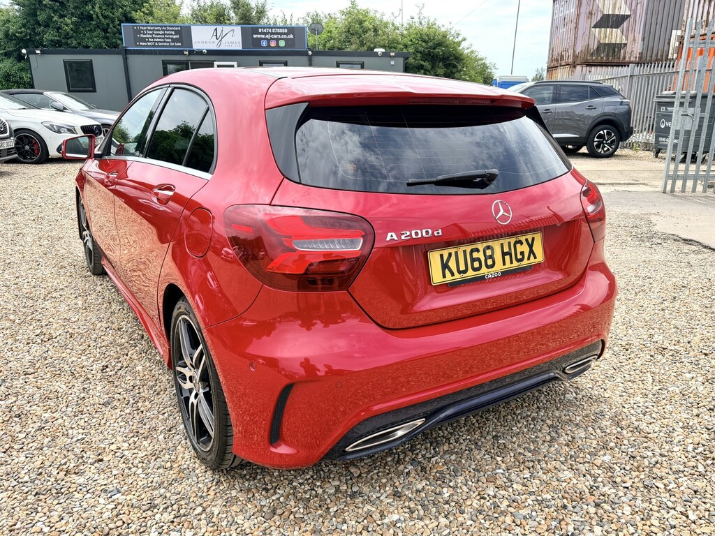 Mercedes-Benz A Class 2.1 A200d Amg Line Premium Plus 7G-dct Euro 6 Red #6