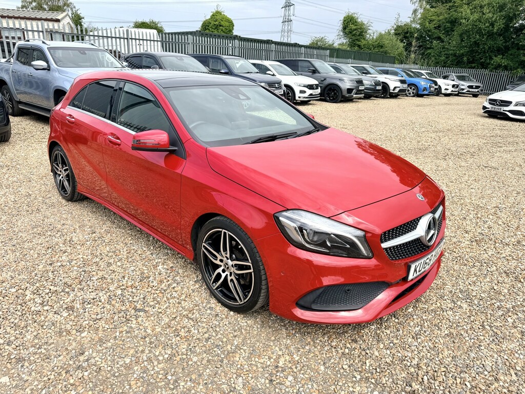 Mercedes-Benz A Class 2.1 A200d Amg Line Premium Plus 7G-dct Euro 6 Red