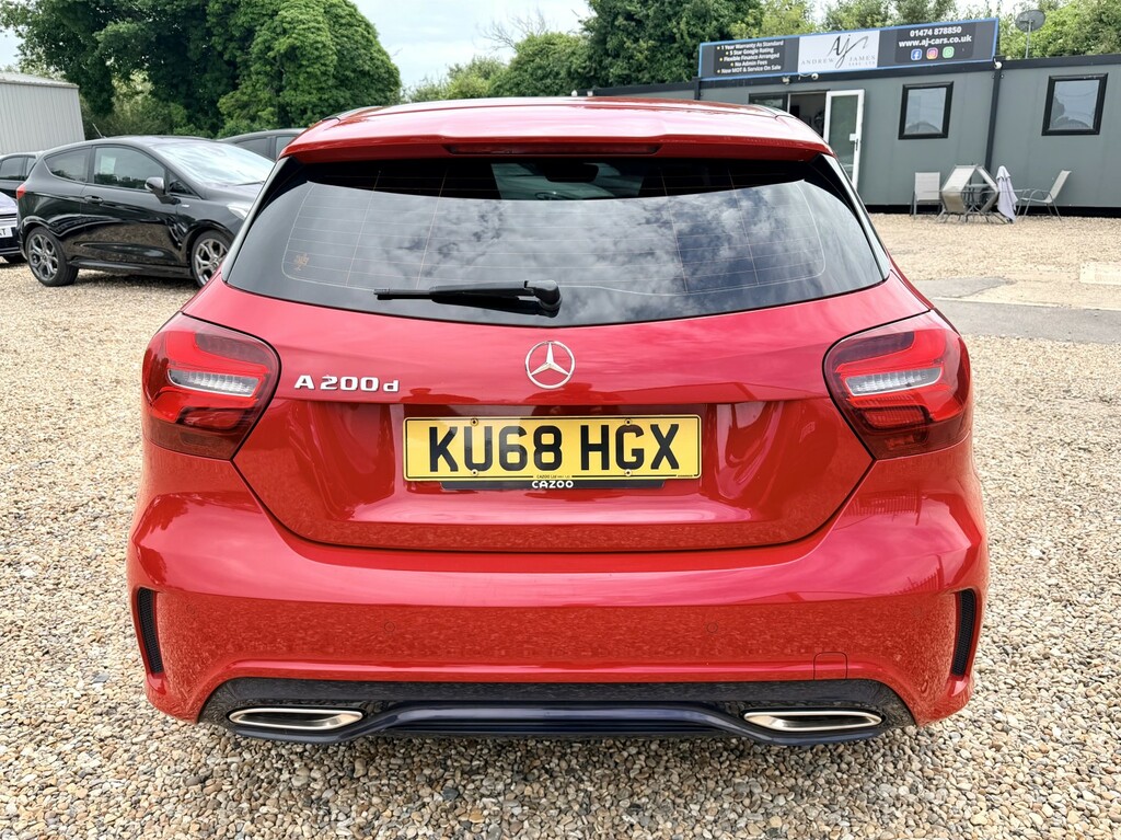 Mercedes-Benz A Class 2.1 A200d Amg Line Premium Plus 7G-dct Euro 6 Red #5