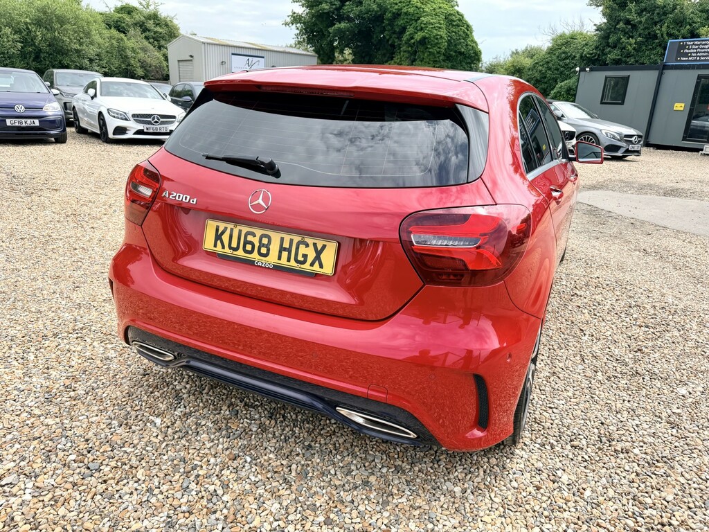 Mercedes-Benz A Class 2.1 A200d Amg Line Premium Plus 7G-dct Euro 6 Red #4