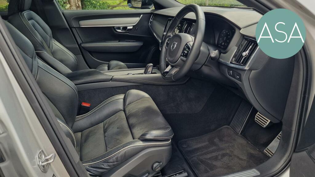 Volvo V90 Estate 2.0 B4 Mhev R-design Estate Hybr Silver #3