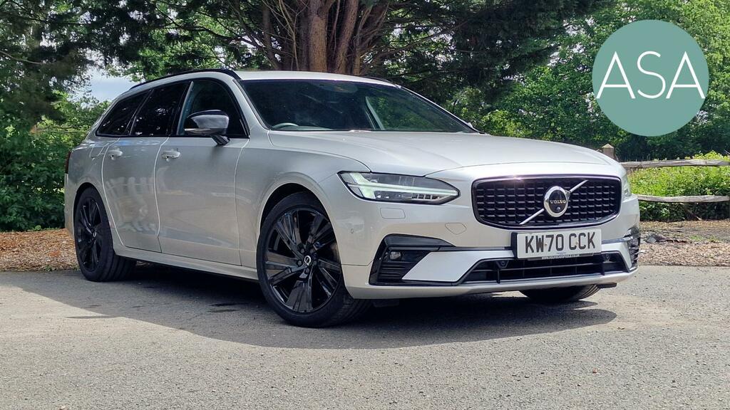 Volvo V90 Estate 2.0 B4 Mhev R-design Estate Hybr Silver