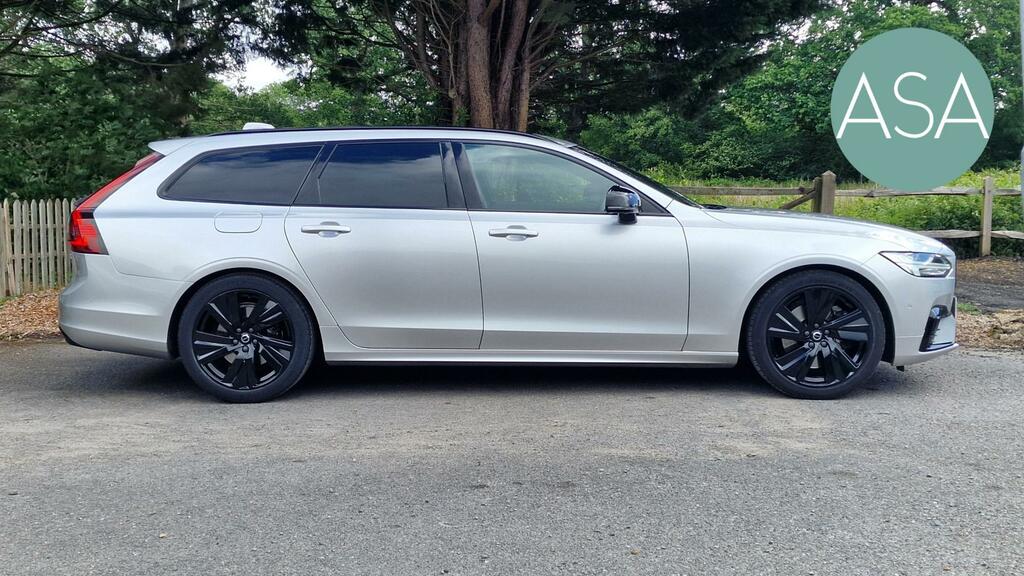 Volvo V90 Estate 2.0 B4 Mhev R-design Estate Hybr Silver #2