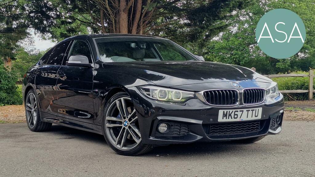 BMW 4 Series Gran Coupe Hatchback 2.0 420I M Sport Hatchback Au Black