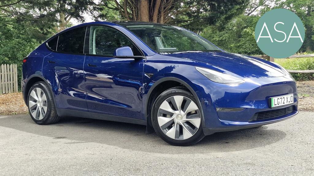 Tesla Model Y 4X4 Dual Motor Long Range Suv Blue