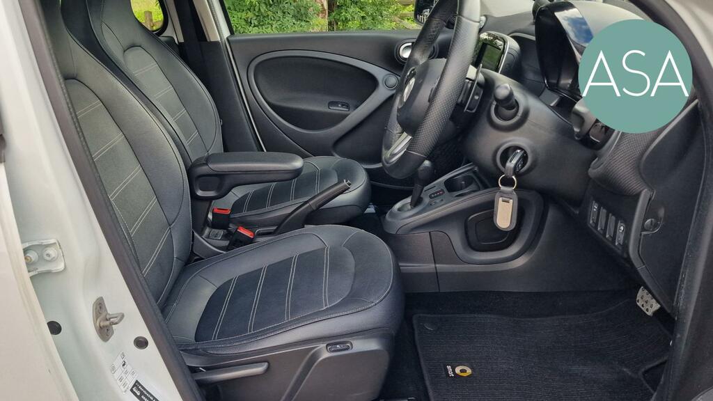 Smart Forfour 0.9T Prime Sport Premium Plus Hatchback Petr White #4