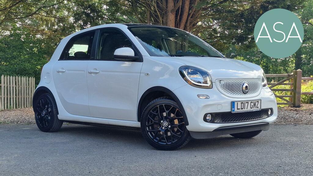 Smart Forfour 0.9T Prime Sport Premium Plus Hatchback Petr White