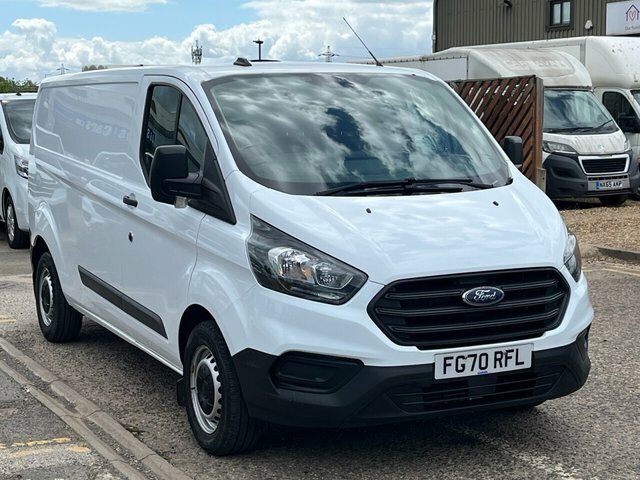 Ford Transit Custom 340 Ecoblue Leader Panel White