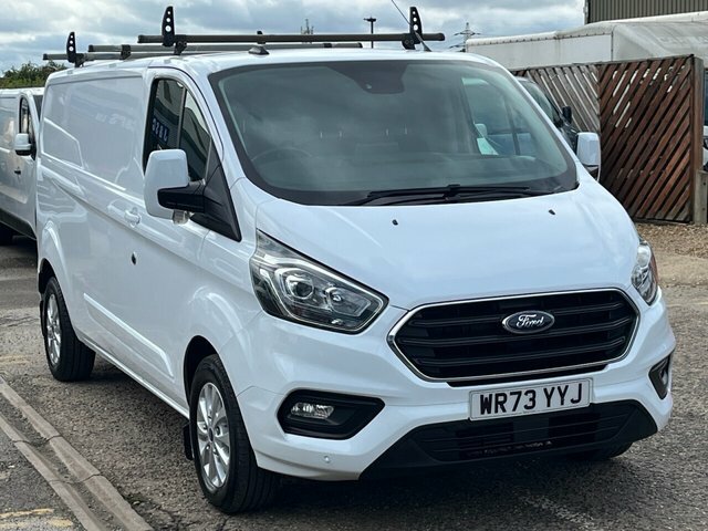 Ford Transit Custom 300 Ecoblue Limited Panel White
