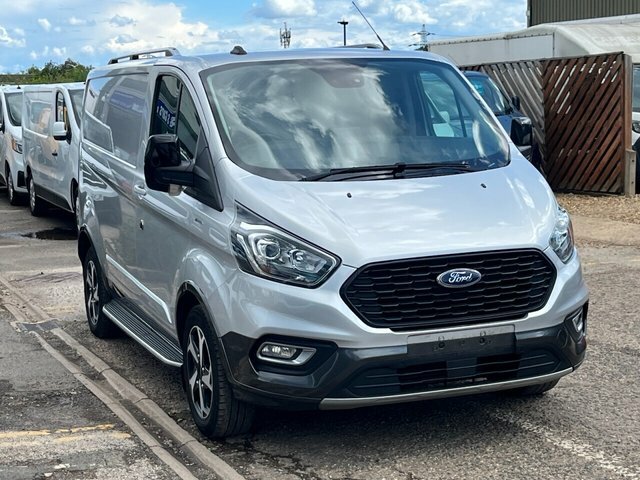 Ford Transit Custom 300 Ecoblue Active Panel Silver