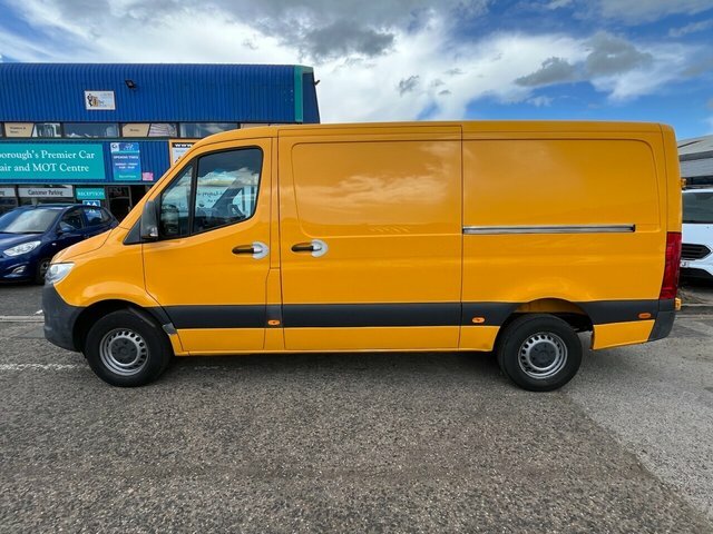 Mercedes-Benz Sprinter 314 Cdi Panel Van Yellow #6