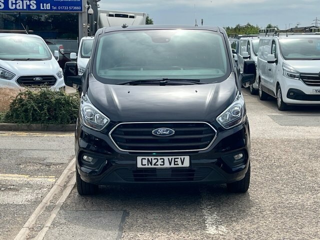 Ford Transit Custom 300 Ecoblue Limited Panel CN23VEV Black #2