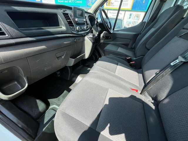 Ford Transit Custom 350 Ecoblue Leader Dropside YT71WLB White #4
