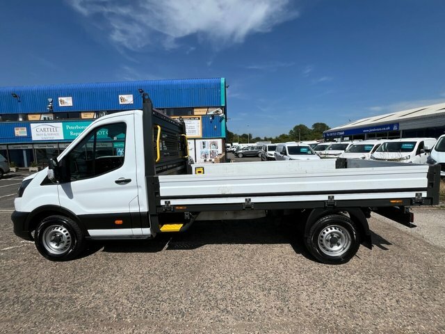 Ford Transit Custom 350 Ecoblue Leader Dropside YT71WLB White #5