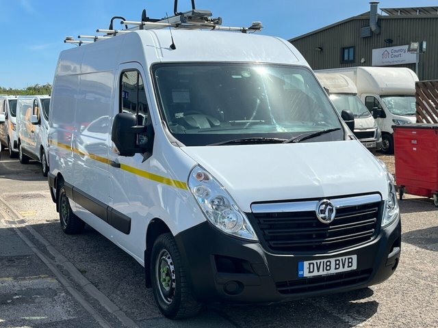 Vauxhall Movano Cdti 3500 Panel Van White